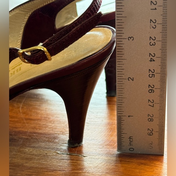 Ruby sling back peep toe pumps - Picture 2 of 7